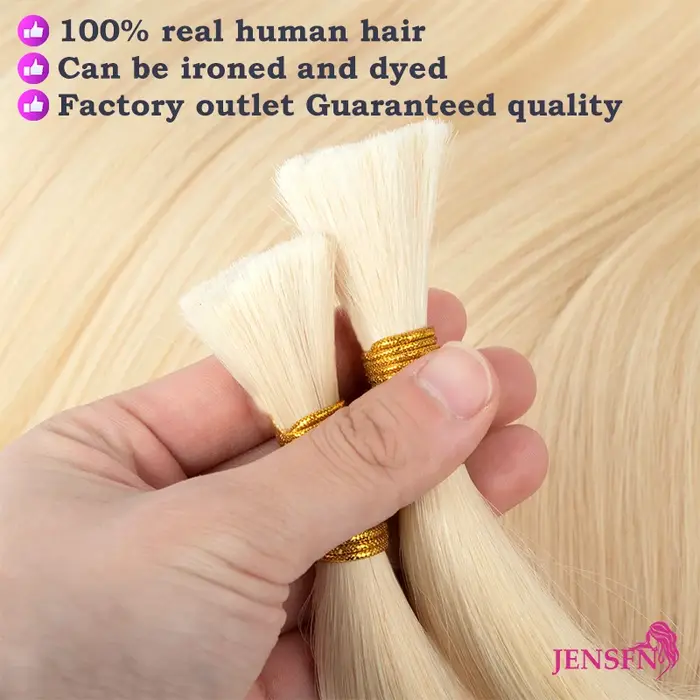 Extensions de cheveux en vrac de haute qualité
