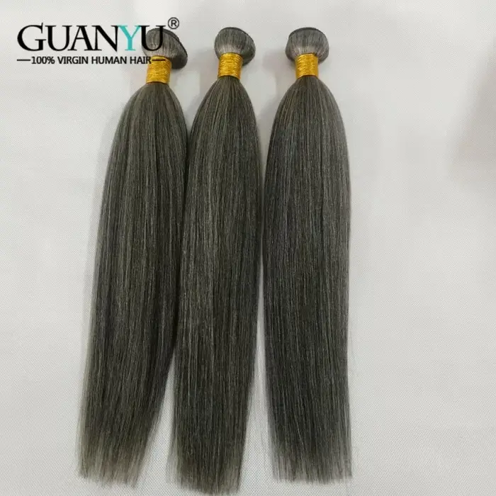 Tissage en lot Yaki 100% naturel lisse ombré avec reflets