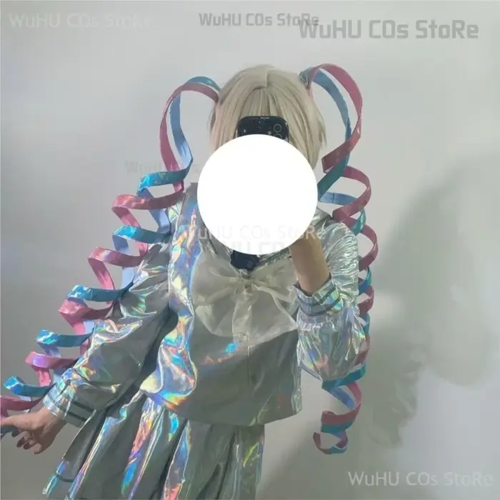 Queue de cheval pince à cheveux nouvel an perruque nécessaise fille STREAMER surdose kangel pluie Cosplay