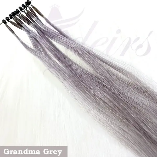 ADEIRS-Extensions de Cheveux Humains à Pointe 8D, 100% Vrais Cheveux Humains, Microbilles, 0.5g par