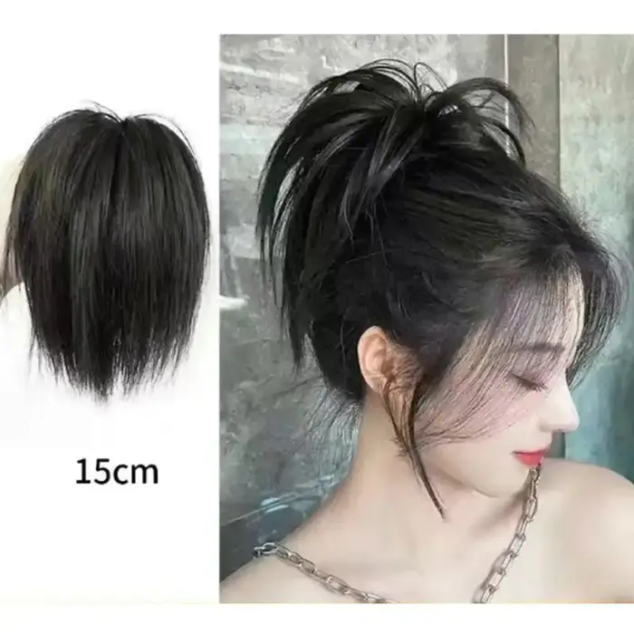 Perruque pince à cheveux moelleux naturel augmenter le Volume des cheveux perruque corde à cheveux é