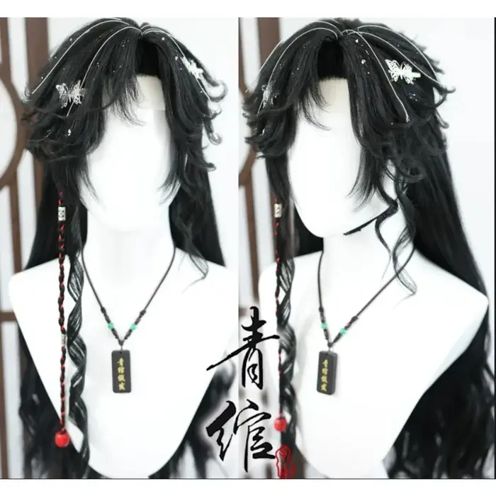 Perruque de cosplay TGCF Tian Guan Ci Fu Xie Lian Hua Cheng