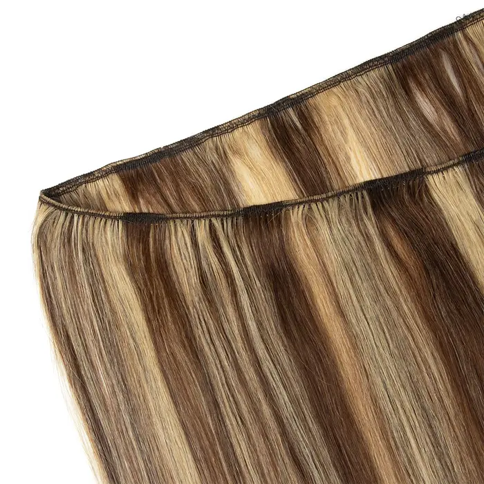 Extensions de cheveux naturels à coudre