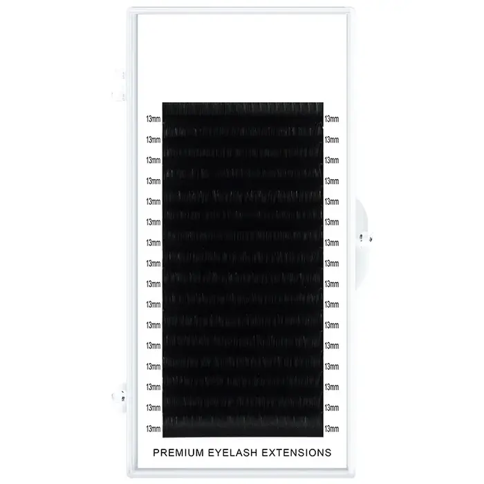 Lash Romance 16 rangées Volume russe Extensions de cils beauté naturel coréen PBT soie vison