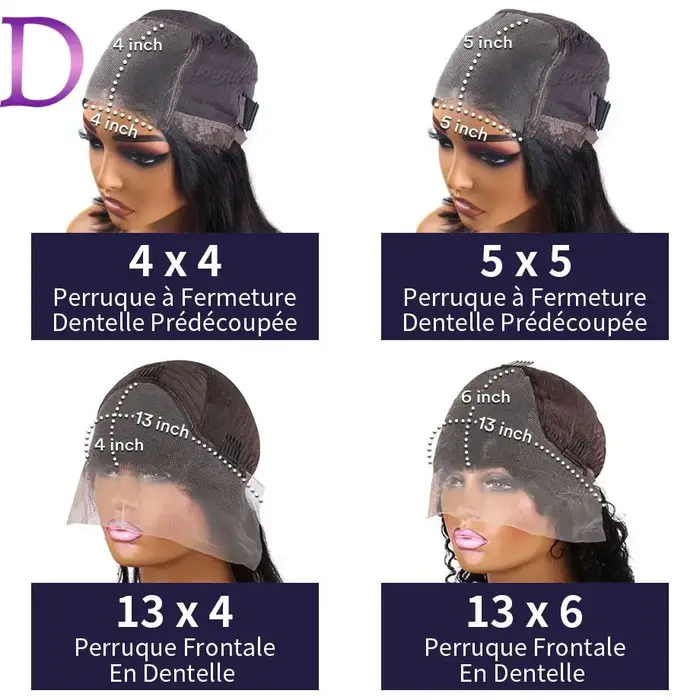 Perruques Cheveux Humains Sans Colle
