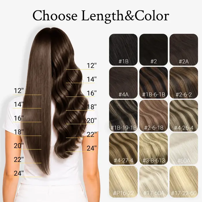 Extensions de cheveux en fil