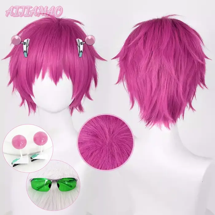Nouveau! Saiki Kusuo Cosplay perruque Anime la vie désastreuse