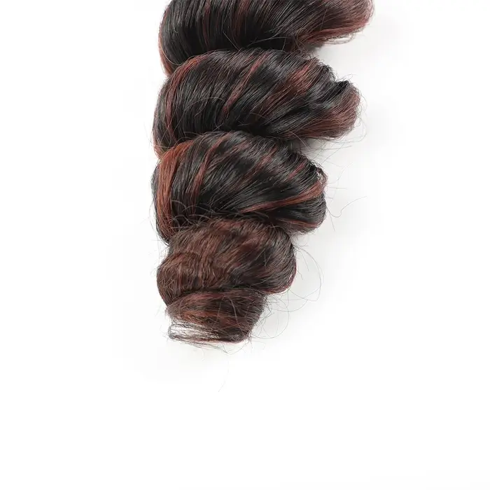 Faisceaux de cheveux synthétiques afro pour femmes