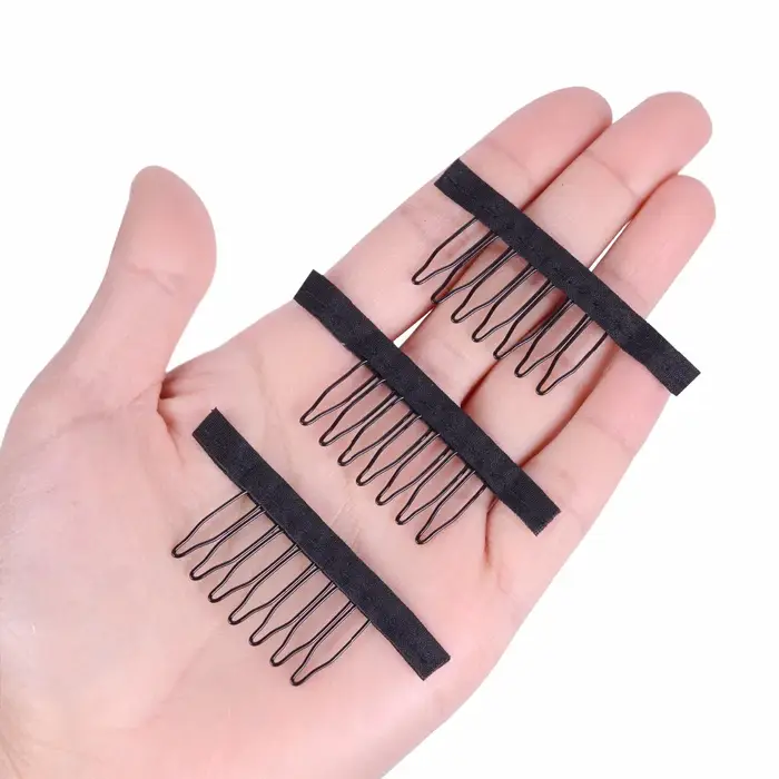 Clips pour perruques en dentelle