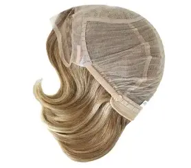 Perruque en cheveux humains vierges européens Perimer
