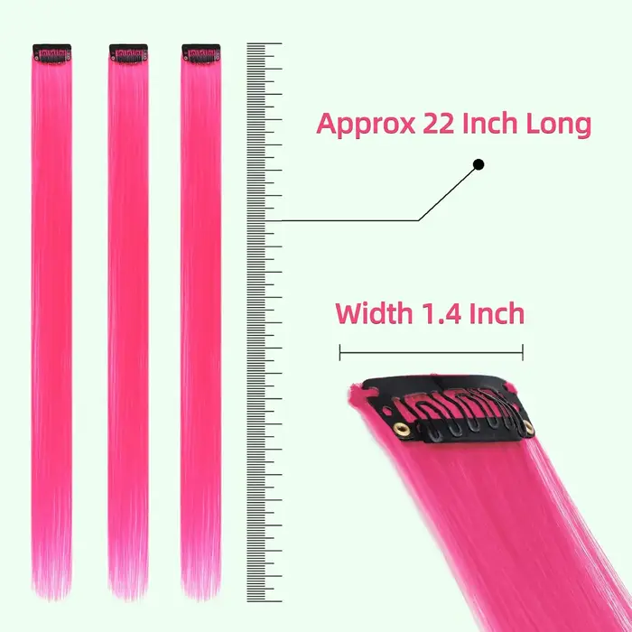 Extensions capillaires synthétiques noires longues et lisses