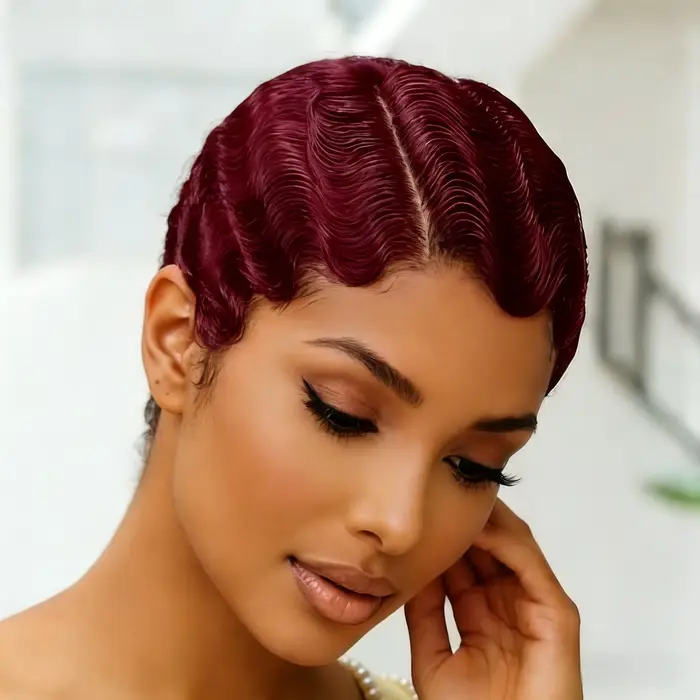 Perruque Lace Front 13x4 en Cheveux Humains Brésiliens