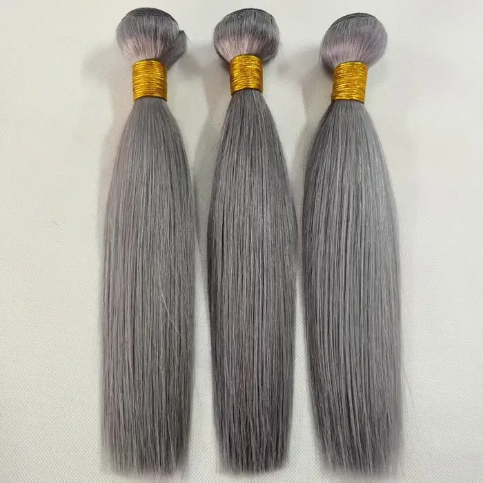 Tissage en lot brésilien naturel Remy lisse et soyeux