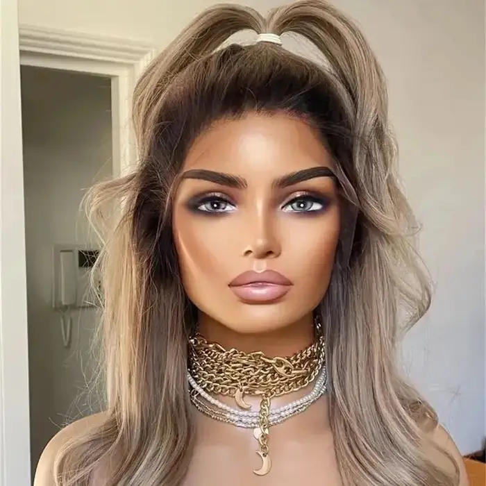 Perruque Lace Front Wig synthétique de haute qualité
