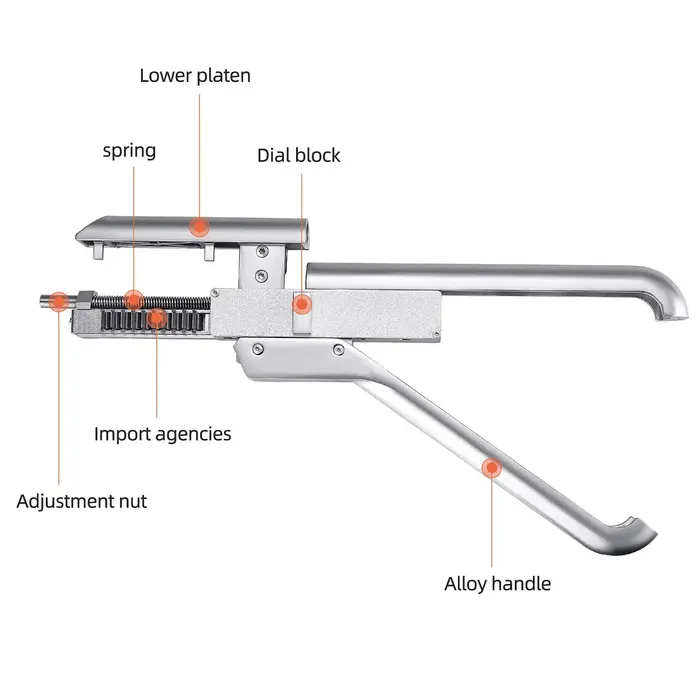 Machine d'extension de cheveux 6D