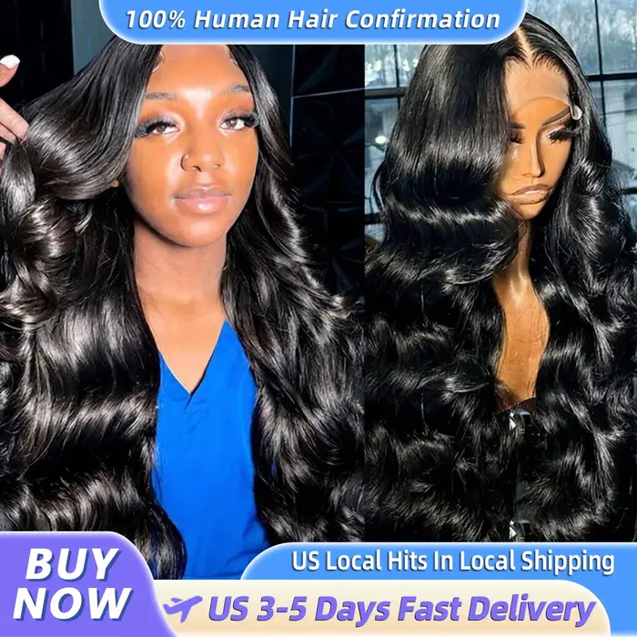 Perruques en cheveux humains ondulés de 30 à 40 pouces