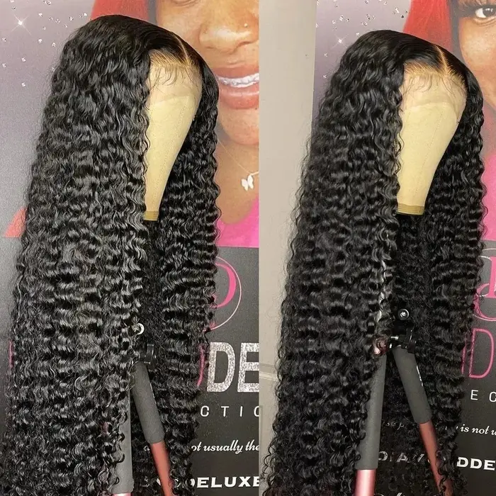 Perruques Cheveux Humains Sans Colle pour Femme