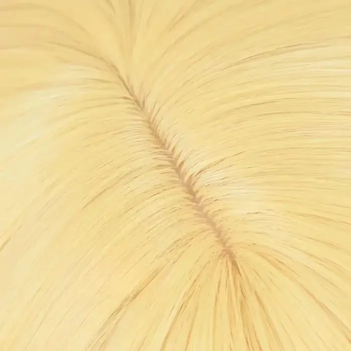 Perruque de cosplay Rin Len - Cheveux synthétiques courts dorés résistants à la chaleur
