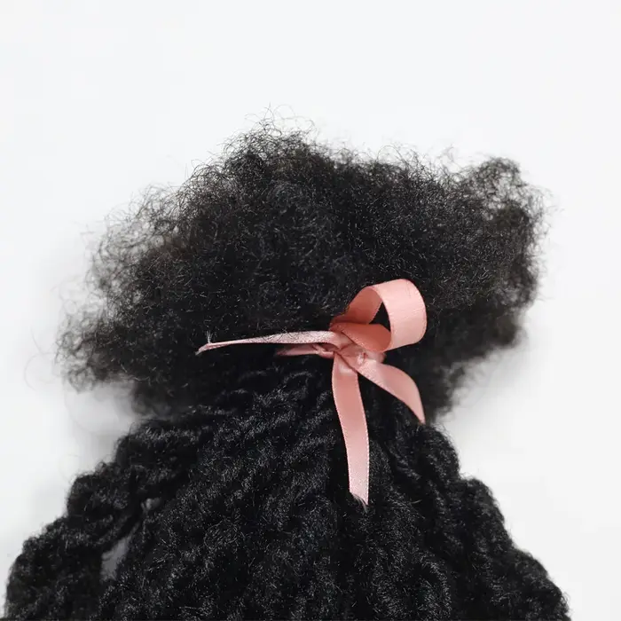 Extensions Loc synthétiques double torsion pour hommes, cheveux Dreadlock permanents, 12 couleurs disponibles, 14 pouces, largeur 2 cm, 12 brins