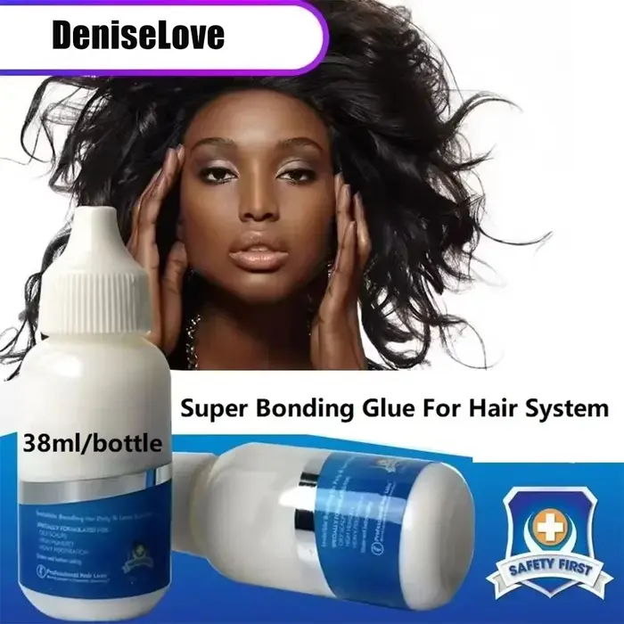 Colle pour perruques avec dissolvant