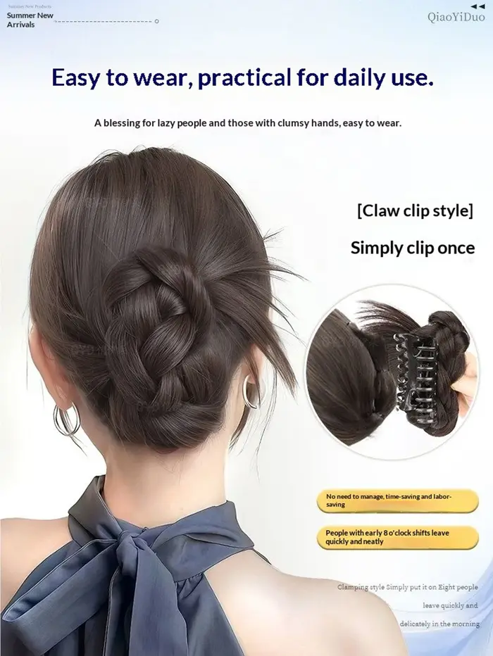 Chignon synthétique pour femme