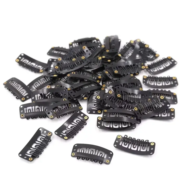 Clips pour extensions de cheveux 2.3/2.8/3.2cm, clips en U pour extensions de cheveux, accessoires p