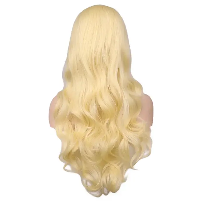 Perruque Synthétique Longue Ondulée pour Femme