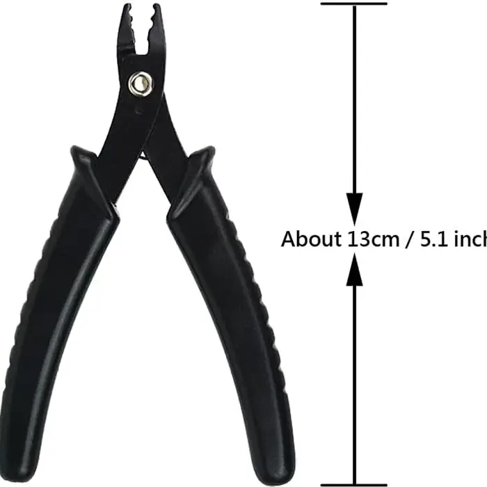 Nanoring Extension Tangs 1pc pince d'extension Capsules de cheveux pinces Nano anneau Extensions de 