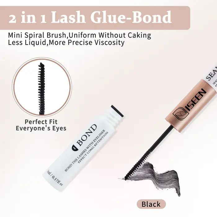 Mélange d'extensions de cils