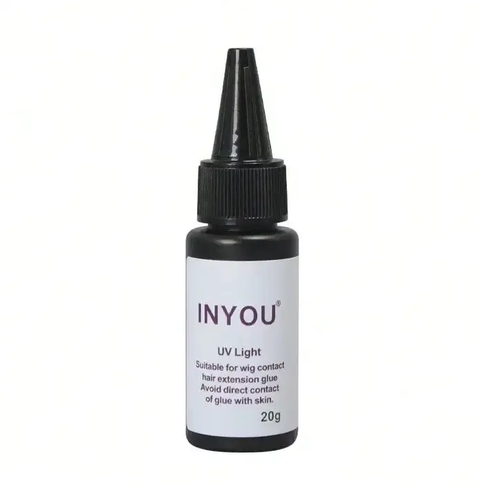 Colle pour extensions de cheveux, colle pour extensions de cheveux, colle UV pour cheveux, outil d'e
