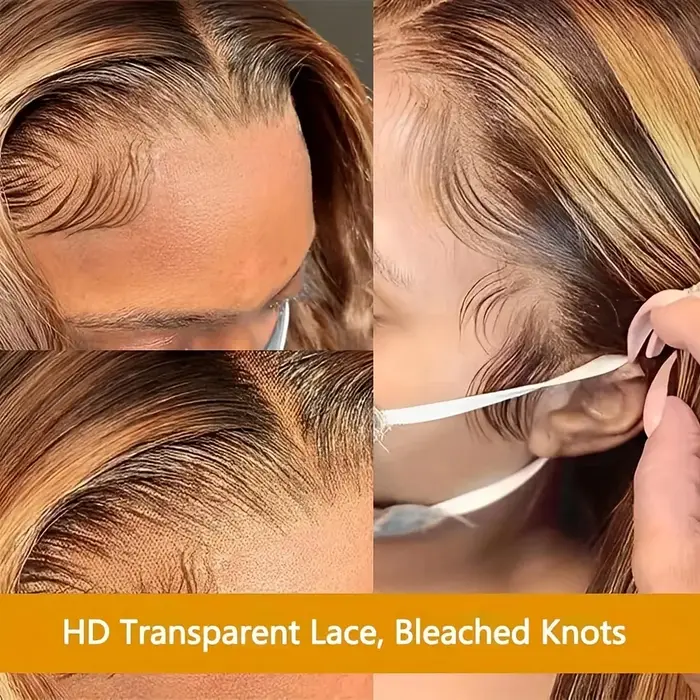 Perruque Brésilienne Naturelle avec Cheveux Vierges, Courts, Bob, Densité 200, Balayage, Vague de Co