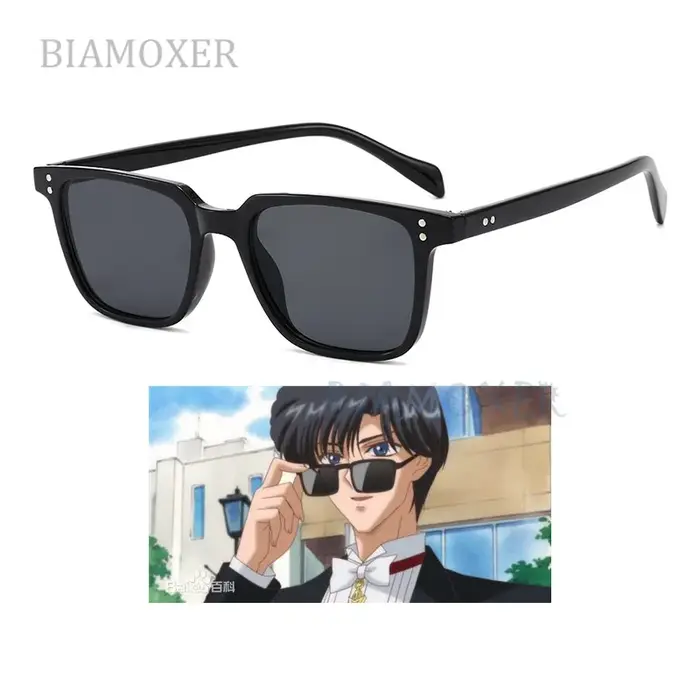 Perruque de Cosplay Mamoru Chiba en Clip de Lune