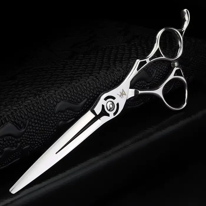 XUANFENG – ciseaux à manche creux de 6 pouces, ciseaux de coupe de coiffeur et ciseaux fins en acier