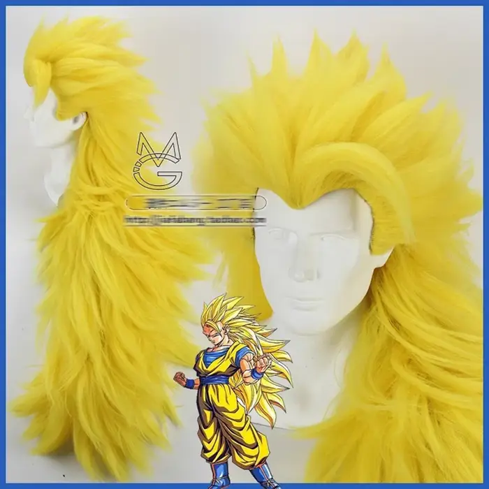 Costumes de Cosplay Anime Z Super Son Goku, Noir et localité, Perruque Zamasu pour Hommes, Garçons A