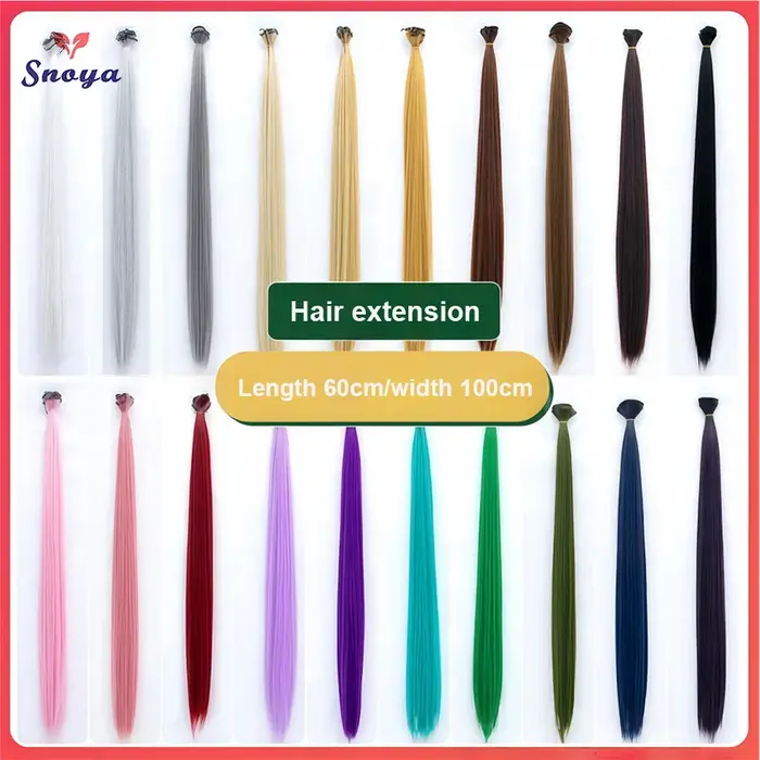 Snoya Extensions de cheveux synthétiques polyvalentes conçues pour augmenter le volume