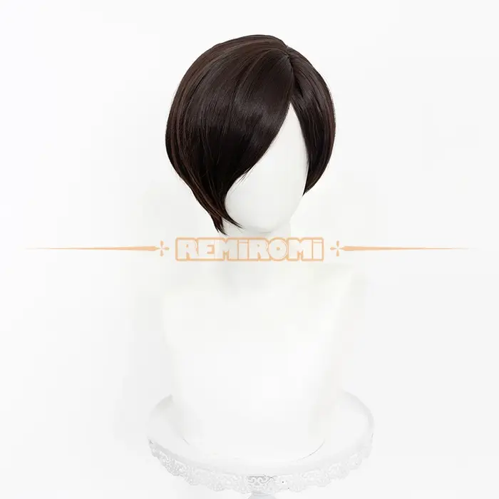 Perruque de cosplay Ada Wong du jeu Resident Evil Requiem