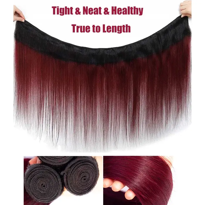 3/4 Bundles avec frontal