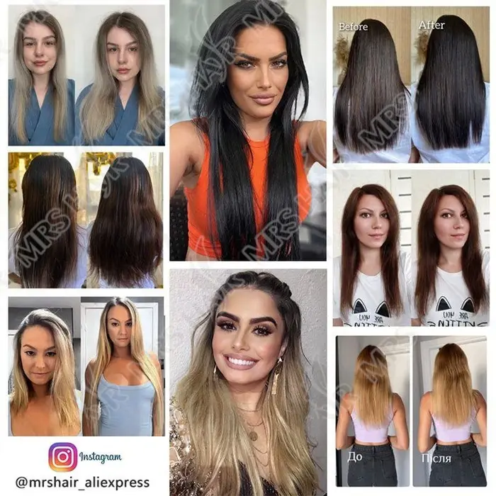 Clip Invisible dans les Extensions de cheveux