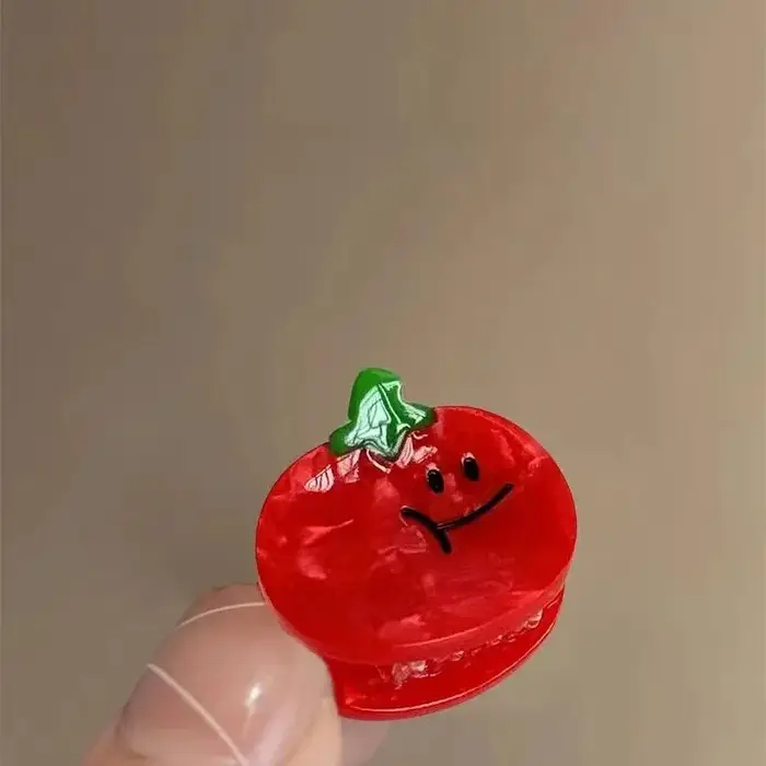 Pinces à cheveux tomate drôles