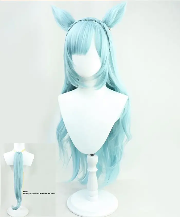 Cosplay Uma Musume jolie Derby Mejiro Ardan perruque Anime jeu fête longue