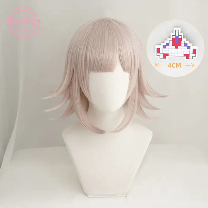 【AniHut】NANAMI CHIAKI Perruque Super Danganronpa Cosplay