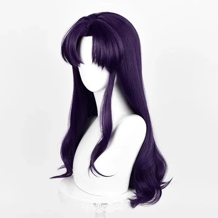 Perruque de Cosplay Anime EVA Katsuragi Misato