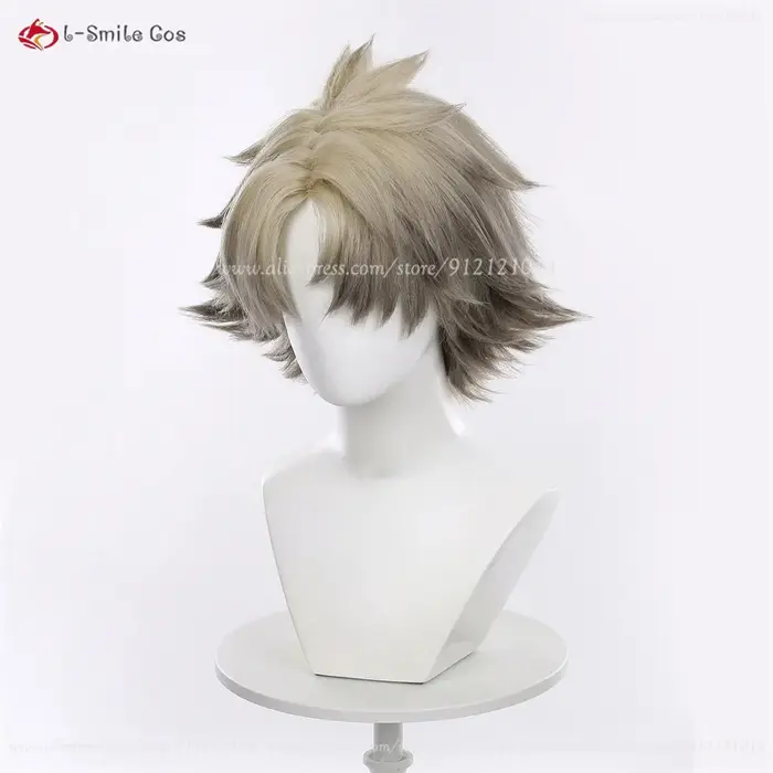 Perruque de Cosplay Rudo Surebrec