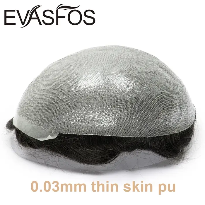 Perruque de prothèse capillaire pour hommes
