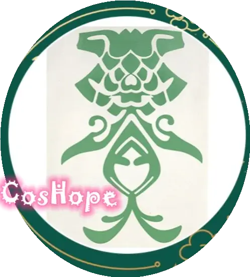Xiao Cosplay perruque cheveux longs 100 cm queue de cheval vert mixte perruque Cosplay Anime Cosplay