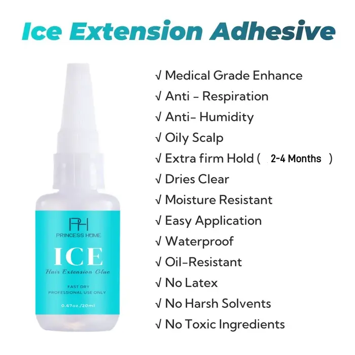 Kits de Gel de colle pour extensions de cheveux