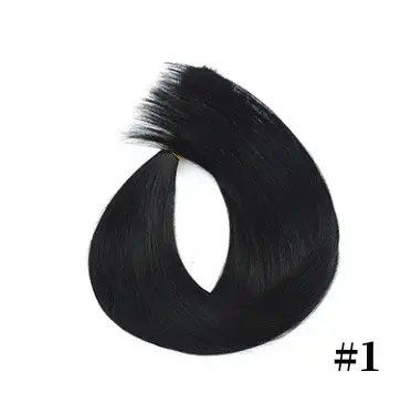 Ligne de poisson Extensions de cheveux pour femmes fil Invisible postiche Remy cheveux naturel Exten