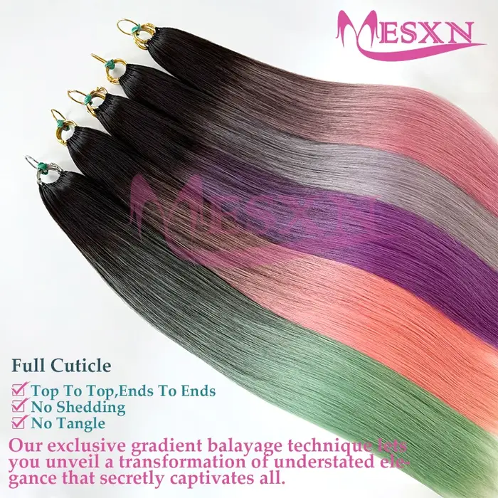 Nouvelles extensions de cheveux en plumes naturel 100% vrais