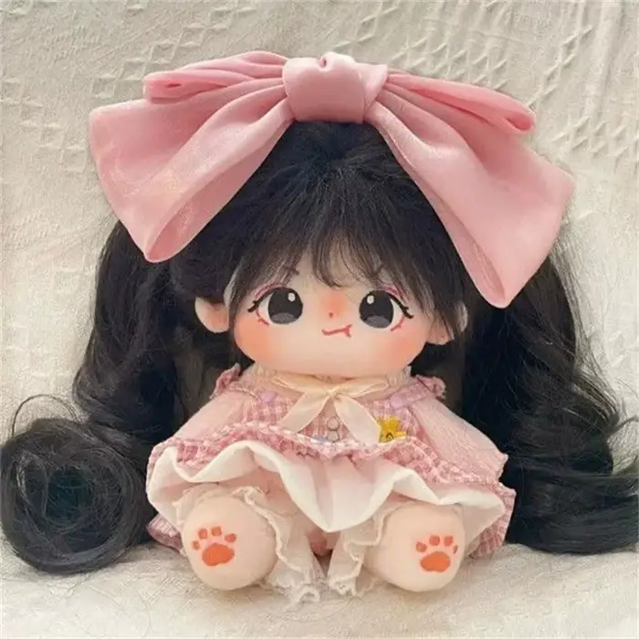 Extensions de cheveux synthétiques de 20 cm
