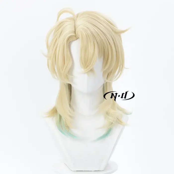 Perruques de cosplay ND Brand Luuk Herssen WuWa Wuthering Waves pour Comic-con